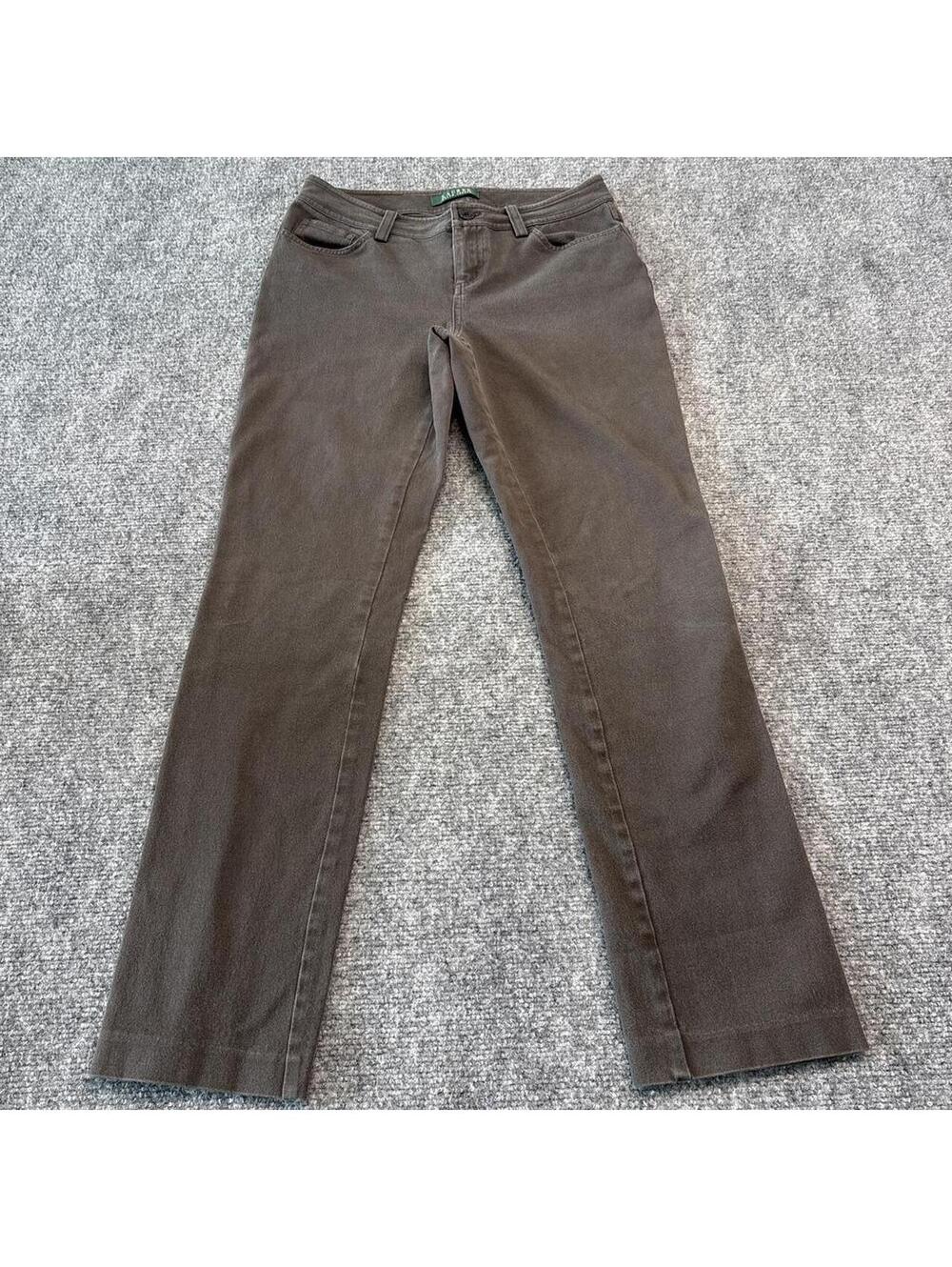 Ralph Lauren Women's Brown and Black Jeans